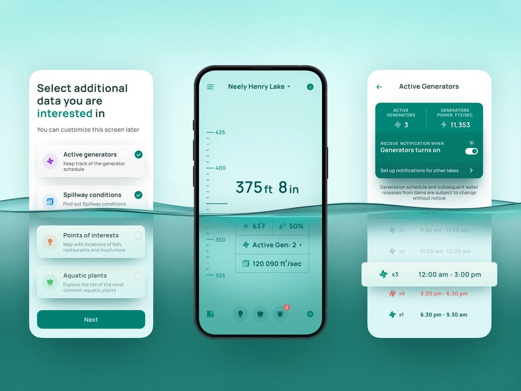 smart lakes mobile app